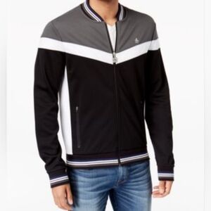 Men's Black and Gray Sweater by Original Penguin